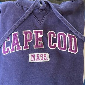 EUC Ladies large purple cape cod hoodie